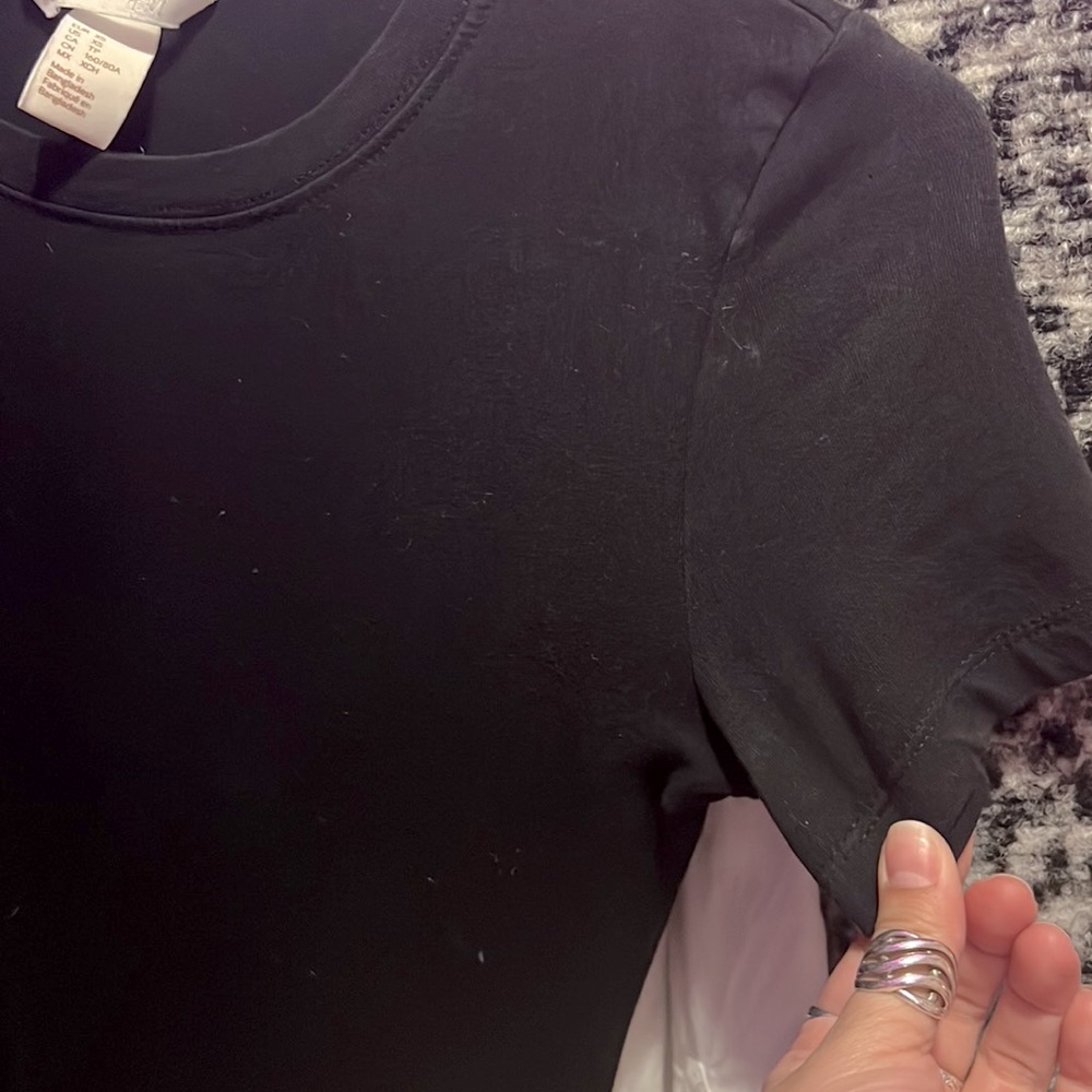 H&M black tshirt dress✨SOLD✨ - Picture 3 of 3